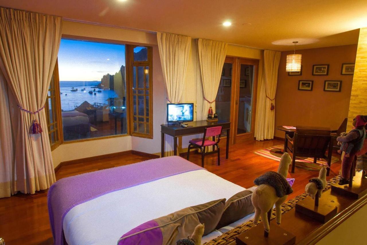 Hotel Rosario Lago Titicaca Copacabana  Pokój zdjęcie